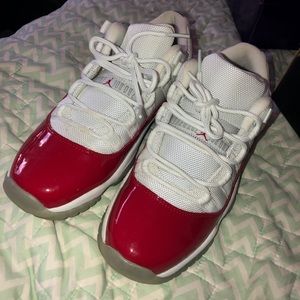 Jordan’s cherry red 11 lows